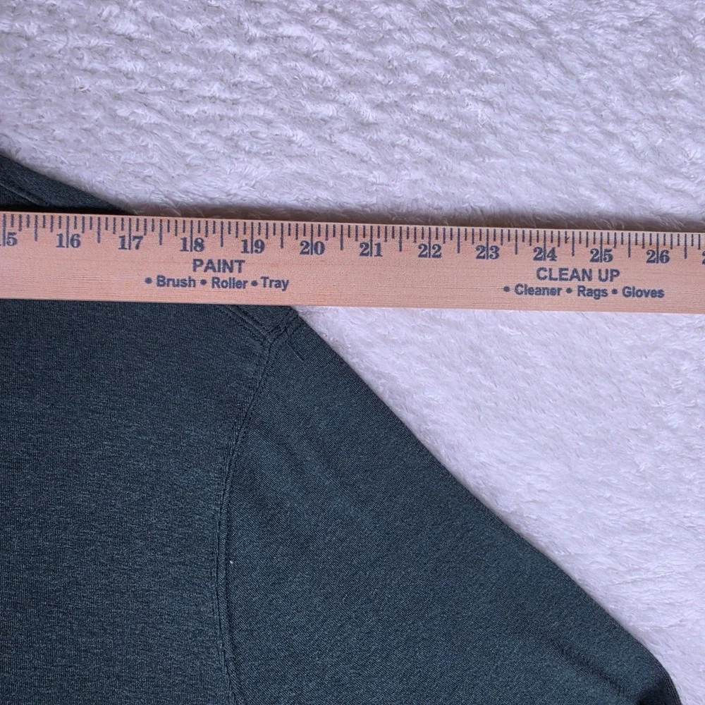 The Normal Brand 1/4 Zip Pullover Mens XXL Green Stretch L/S Mock Neck P#F23-1
